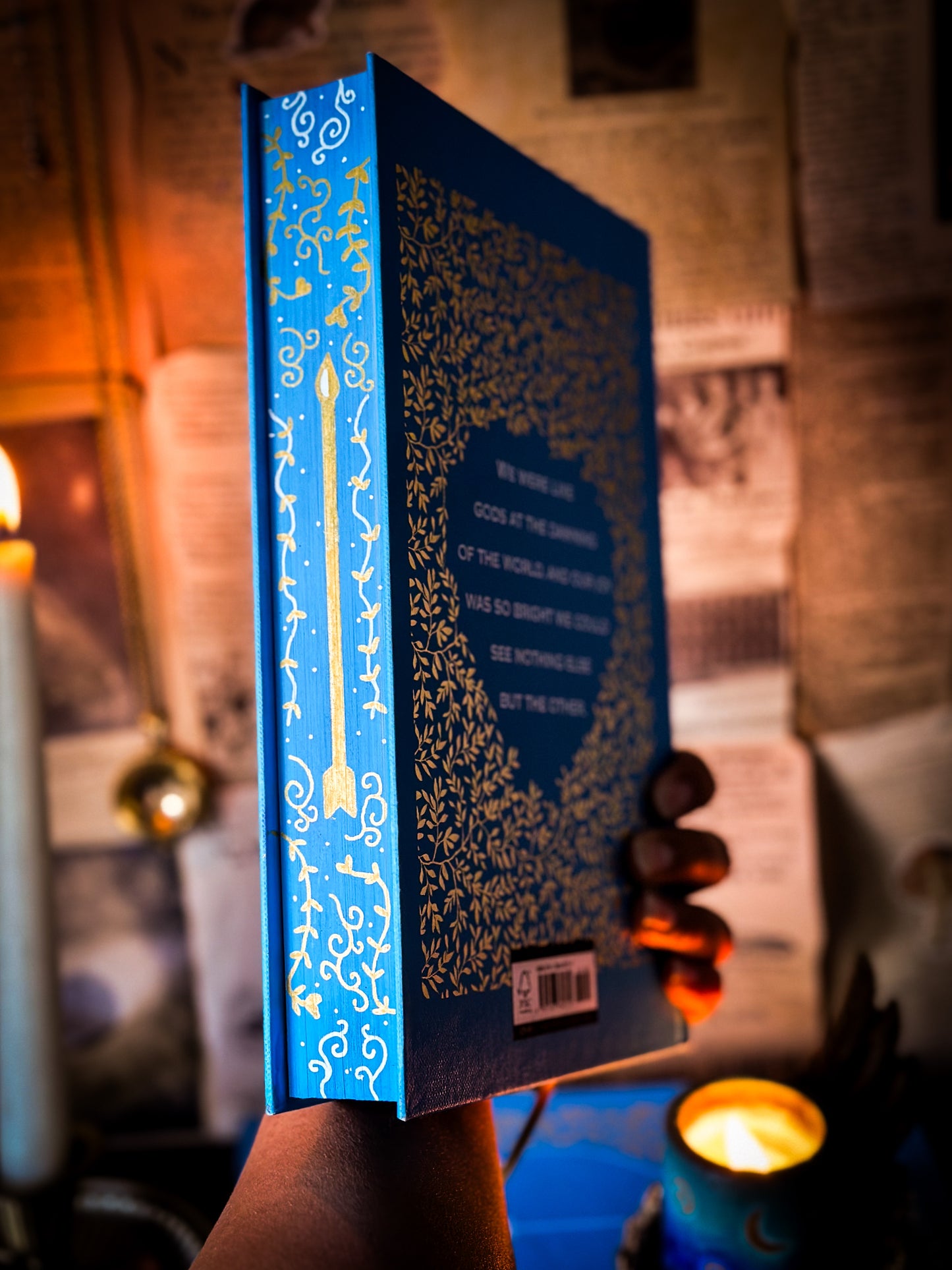The Song of Achilles HANDPAINTED BOOK EDGES