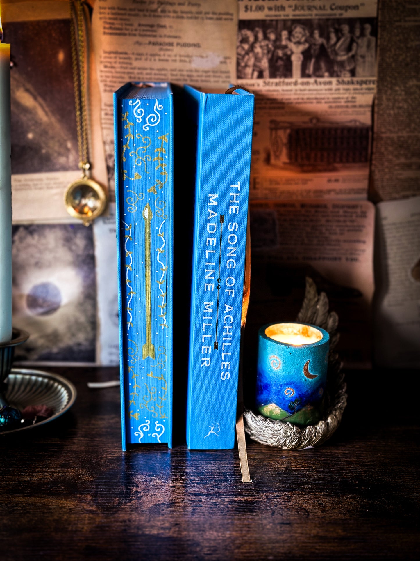 The Song of Achilles HANDPAINTED BOOK EDGES