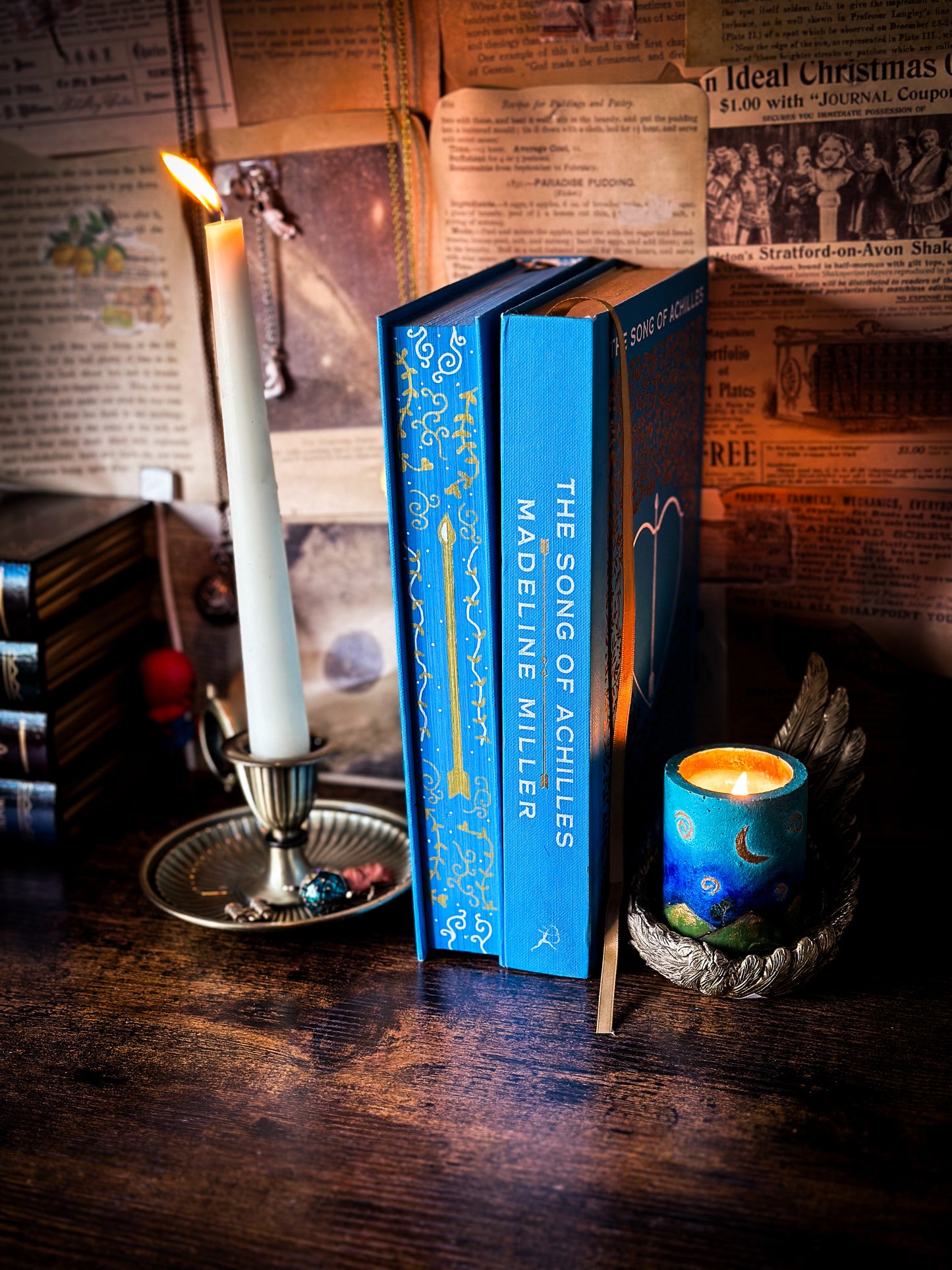 The Song of Achilles HANDPAINTED BOOK EDGES