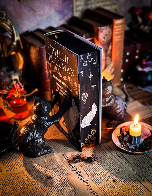 His Dark Materials HANDPAINTED BOOK EDGES