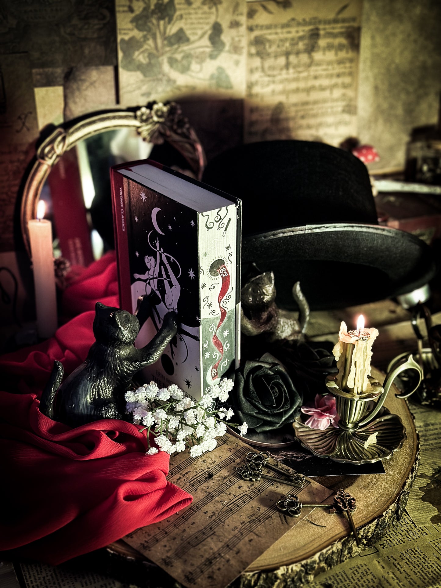 The Night Circus Hand-Painted Book Edges