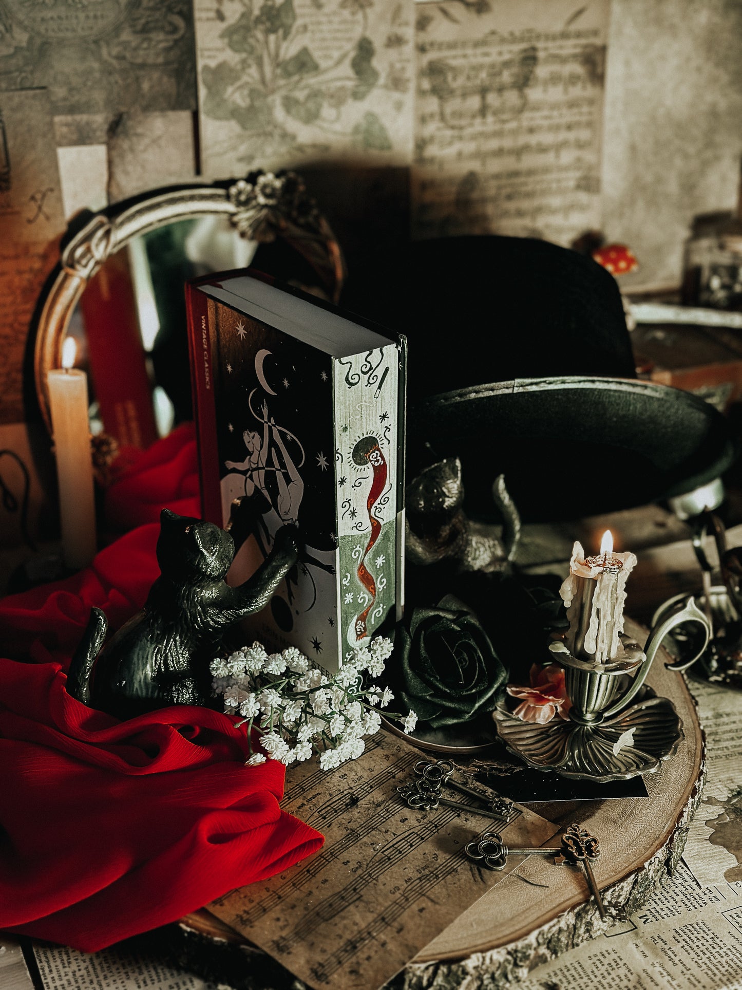 The Night Circus Hand-Painted Book Edges