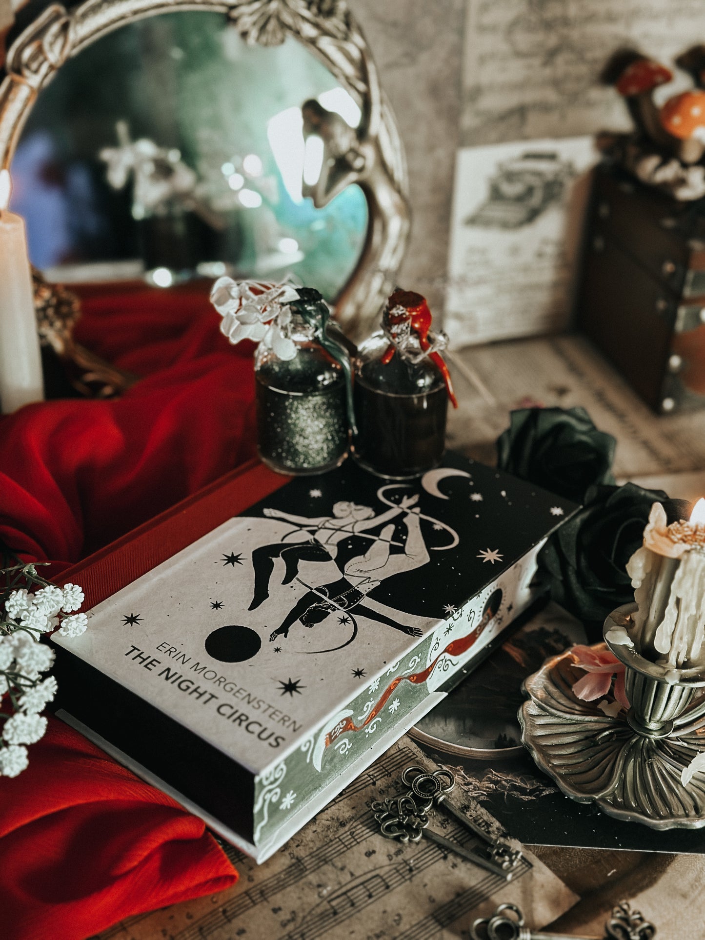 The Night Circus Hand-Painted Book Edges