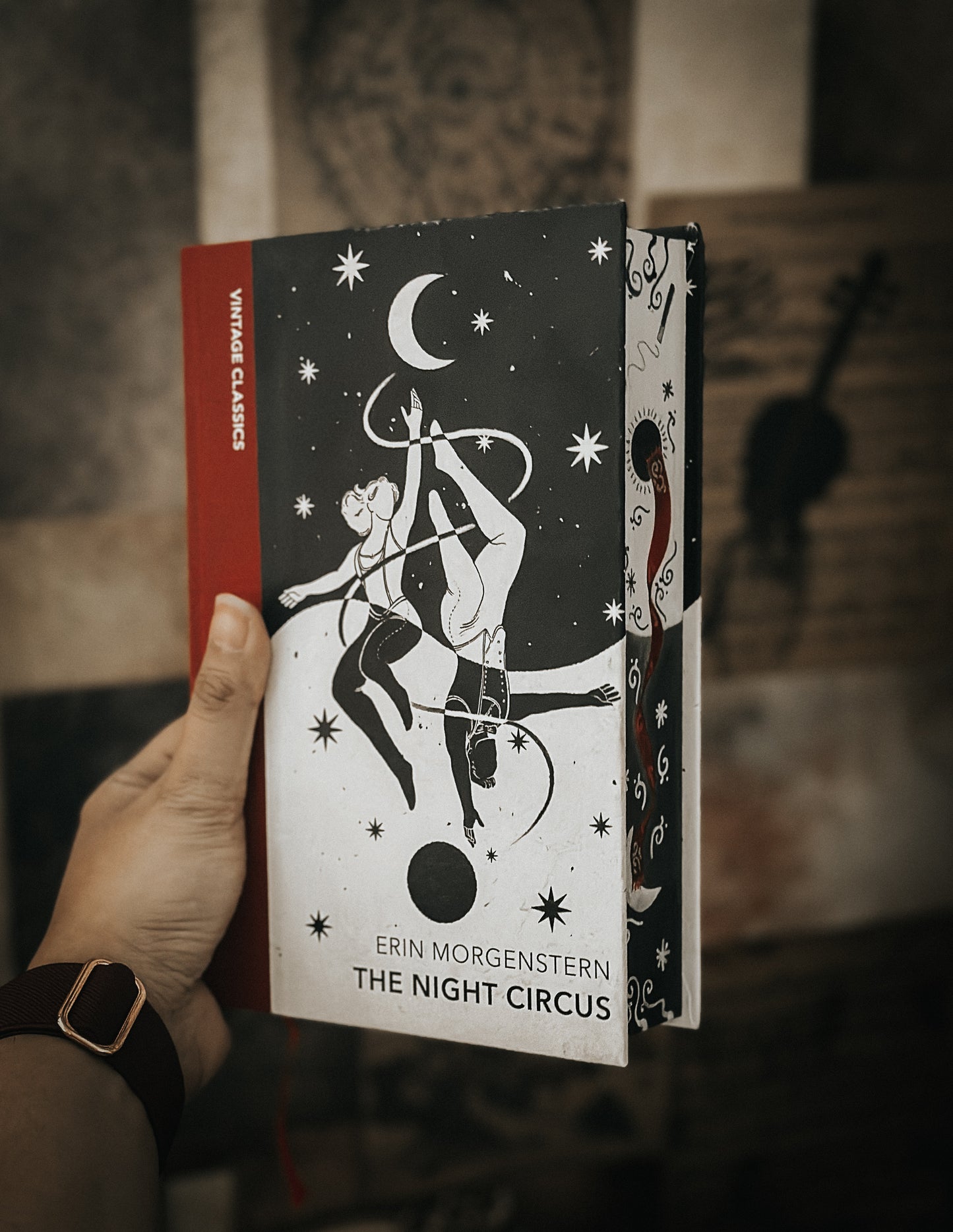The Night Circus Hand-Painted Book Edges