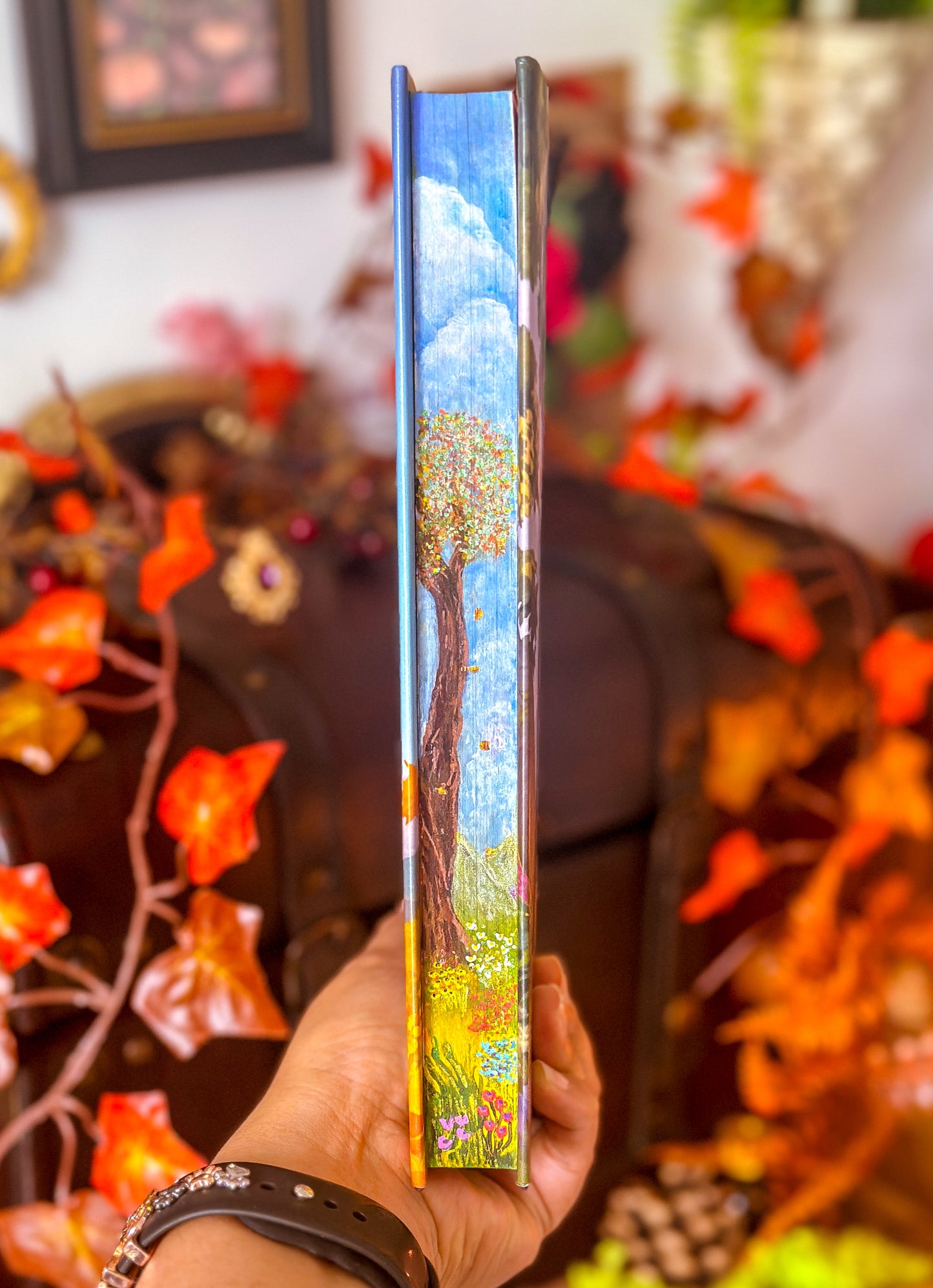 Tusk Love hand-painted book edges - book by Thea Guanzon - SPECIAL EDITION BOOK