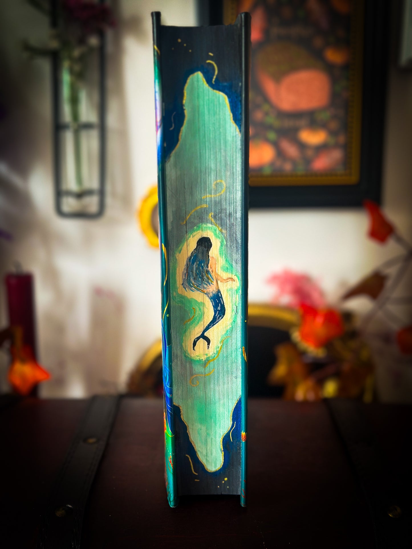 A Forgery of Fate hand-painted book edges - book by Elizabeth Lim - SPECIAL EDITION BOOK