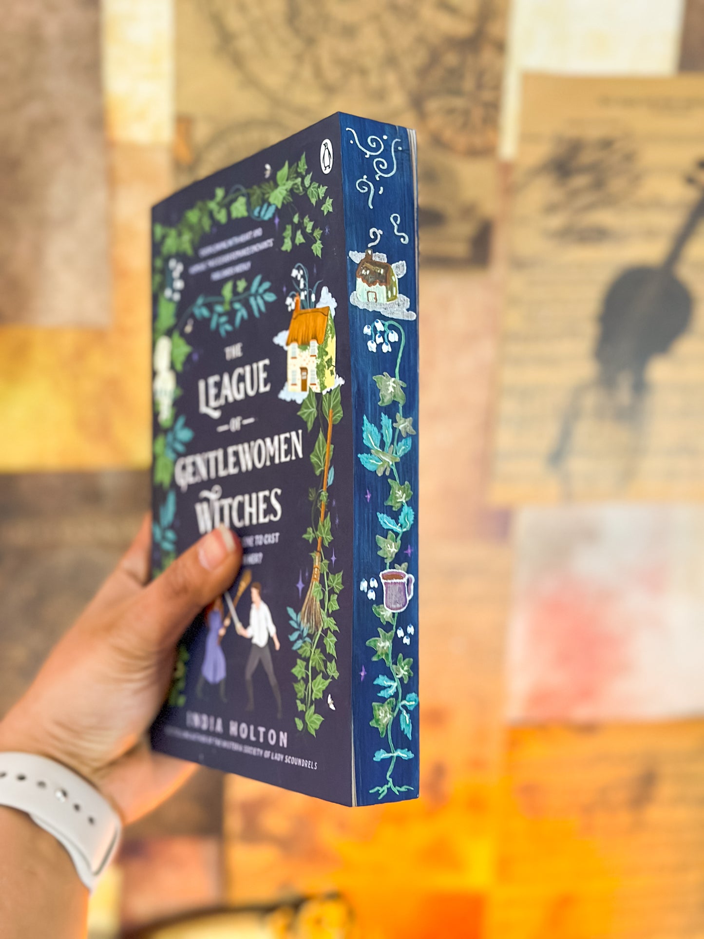 DANGEROUS DAMSELS Series Hand-Painted Edges