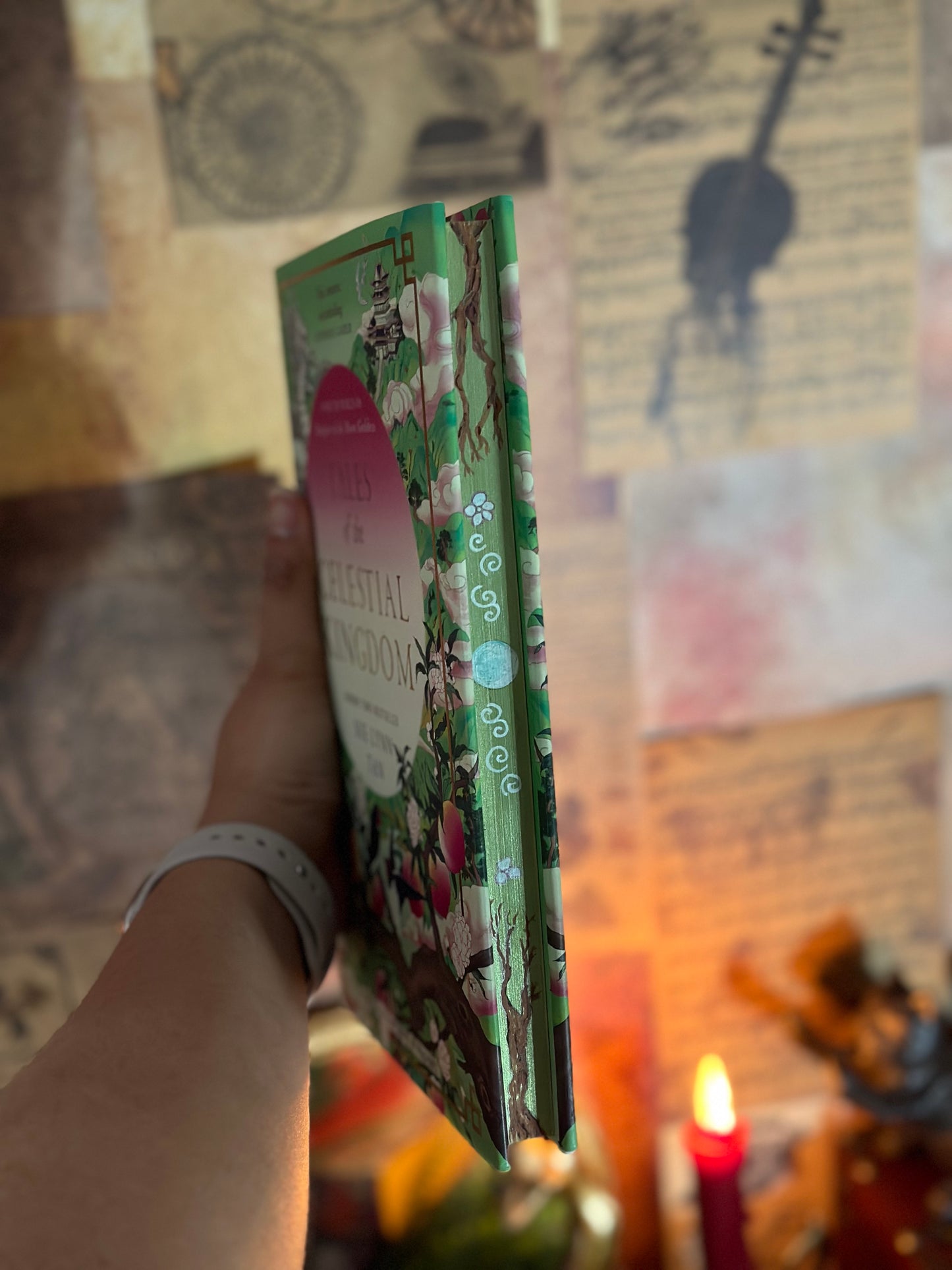 Celestial Kingdom SERIES HAND-PAINTED BOOK EDGES
