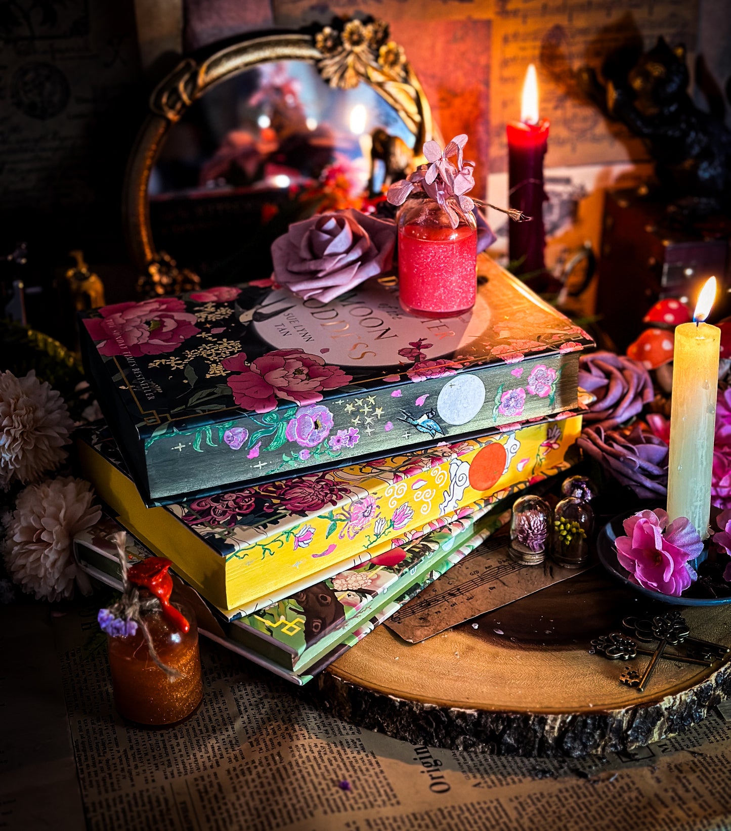 Celestial Kingdom SERIES HAND-PAINTED BOOK EDGES
