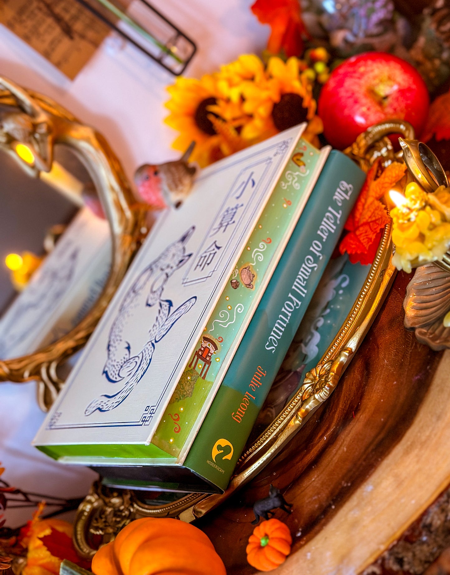 The Teller of Small Fortunes HANDPAINTED BOOK EDGES - Julie Leong - Foreedge Painting