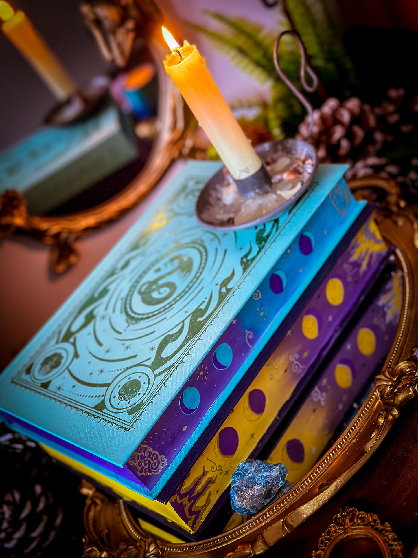 A Monsoon Rising HANDPAINTED BOOK EDGES - Thea Guanzon - Fore-edge Painting