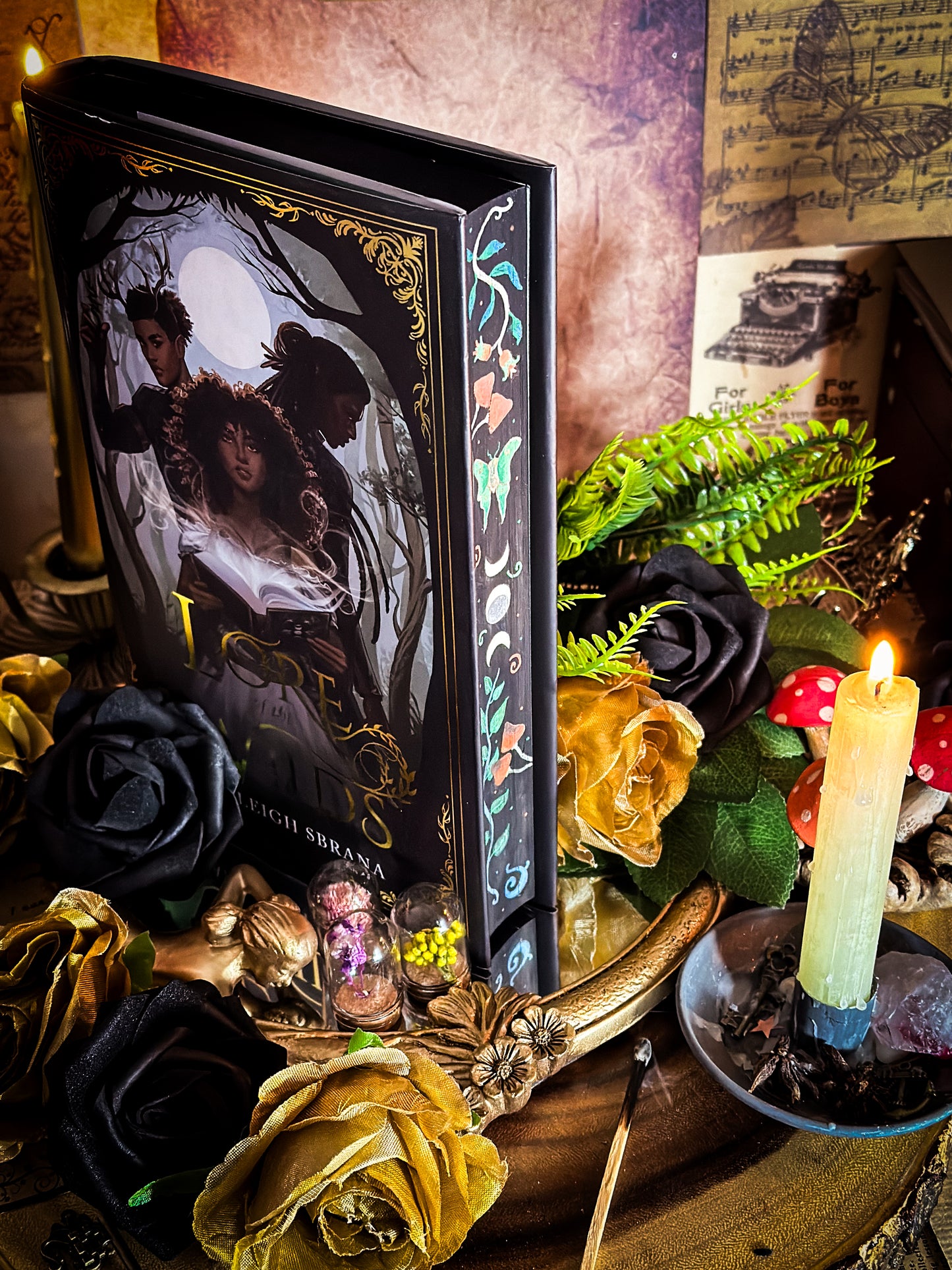 Lore of the Wilds HANDPAINTED BOOK EDGES -