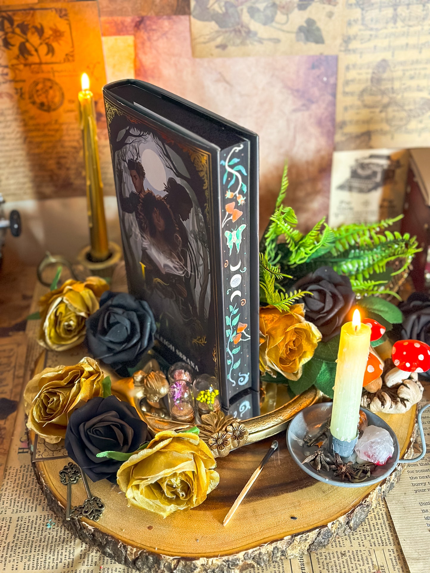 Lore of the Wilds HANDPAINTED BOOK EDGES -