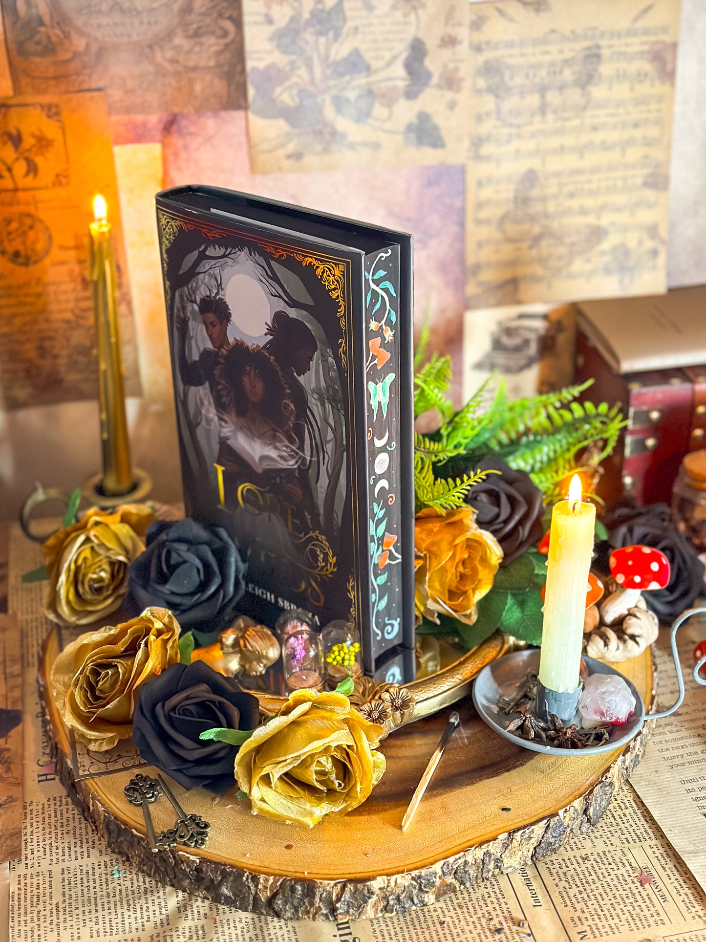 Lore of the Wilds HANDPAINTED BOOK EDGES -