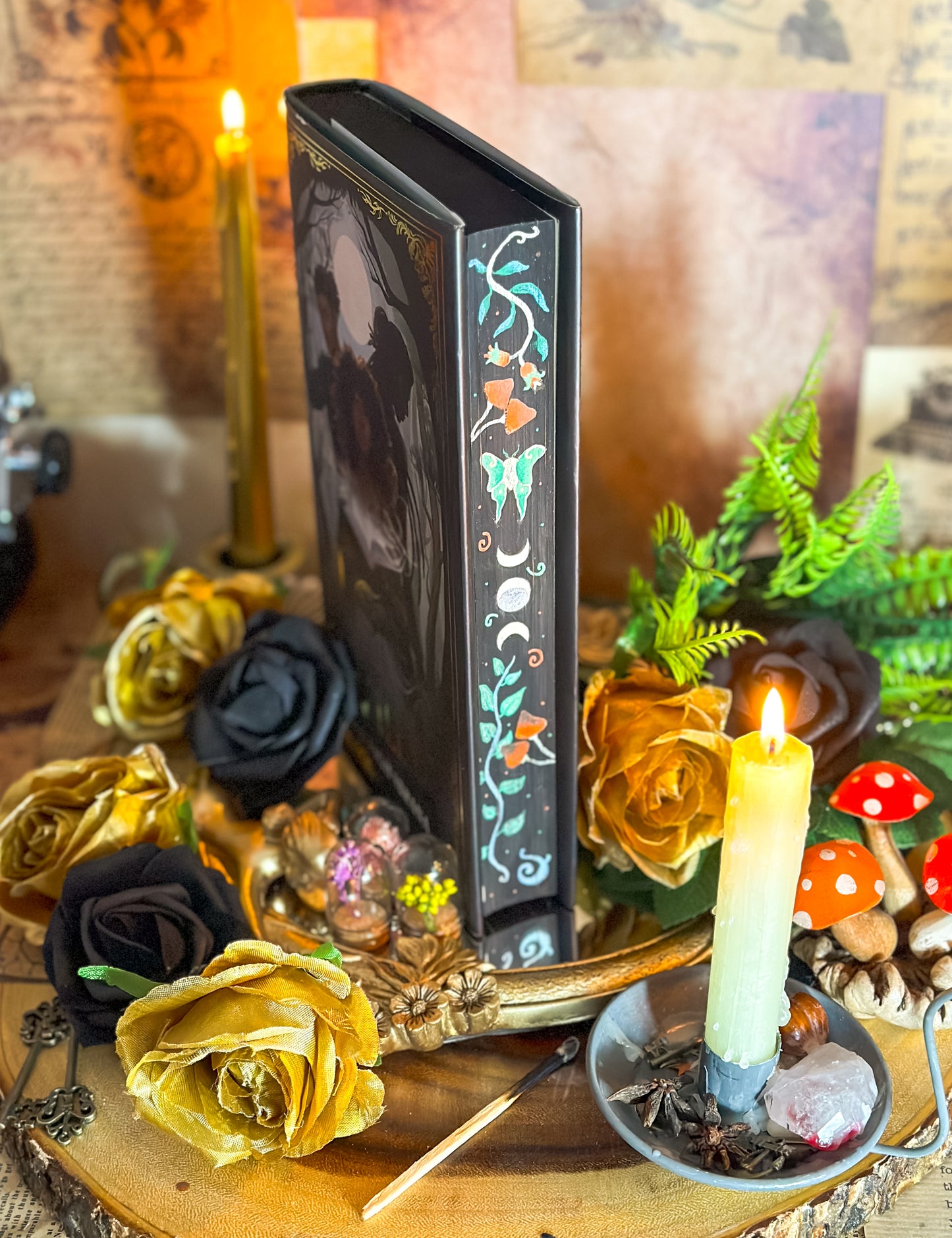 Lore of the Wilds HANDPAINTED BOOK EDGES -