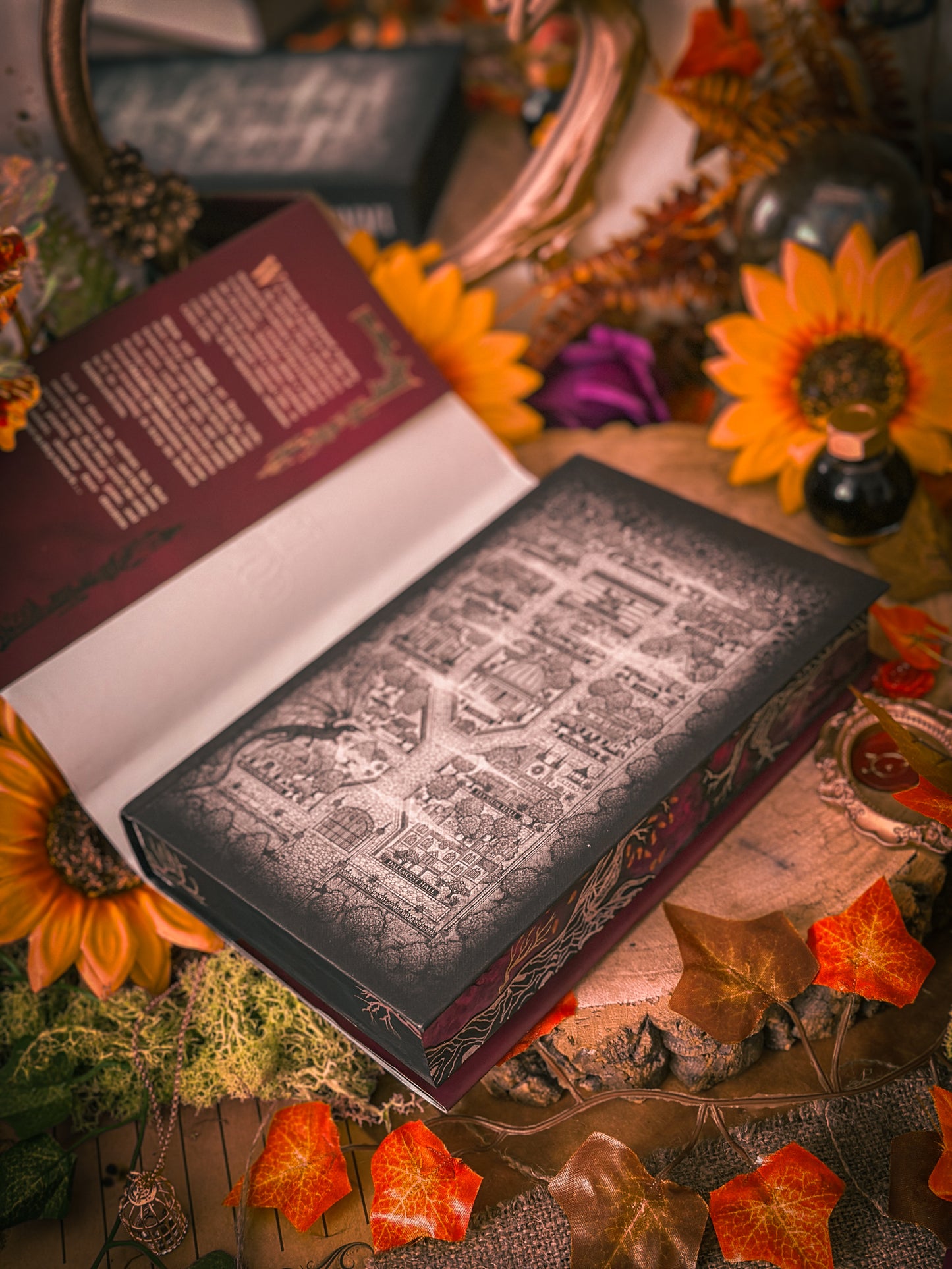 Immortal Consequences HANDPAINTED BOOK EDGES - Special Edition Book