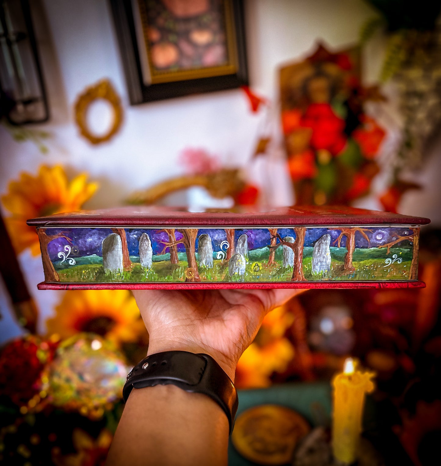 Hand-Painted Outlander Book Edges – 25th Anniversary Hardback Edition