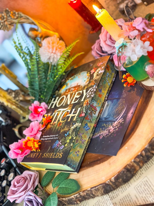 The Honey Witch Hand-Painted Book Edges