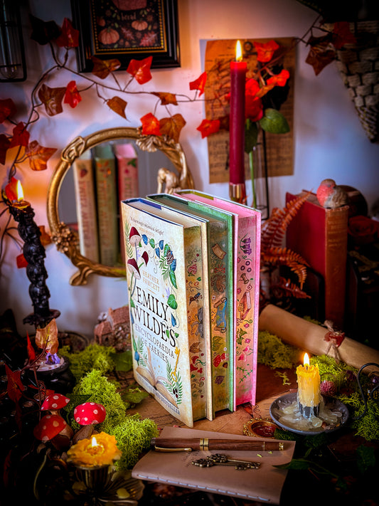 Emily Wilde's Encyclopaedia of Faeries & Emily Wilde's Map of the Otherlands HANDPAINTED BOOK EDGE