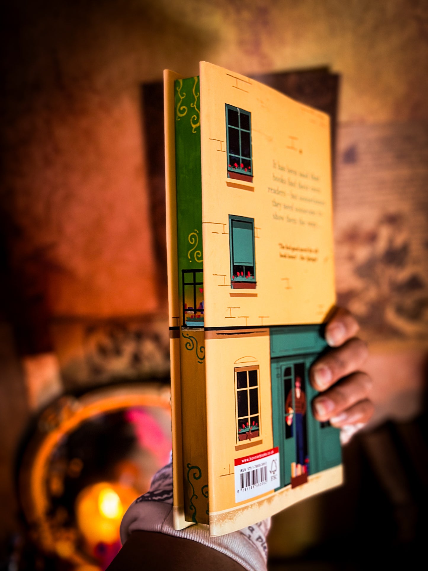 The Door-to-Door Bookstore HANDPAINTED BOOK EDGES