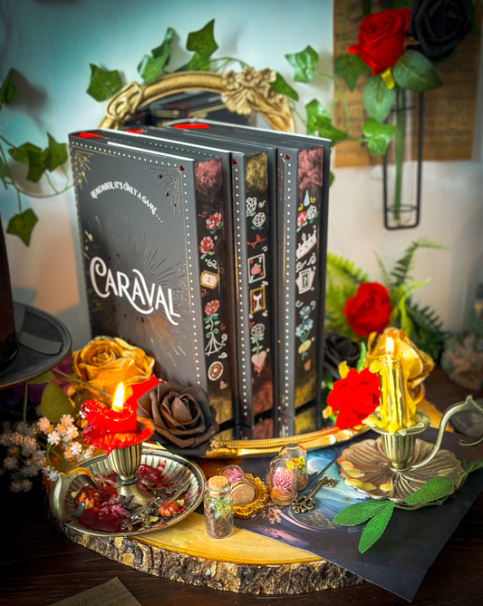 CARAVAL NEW EDITIONS Hand-painted Book Edges - Stephanie Garber - Special Edition Books