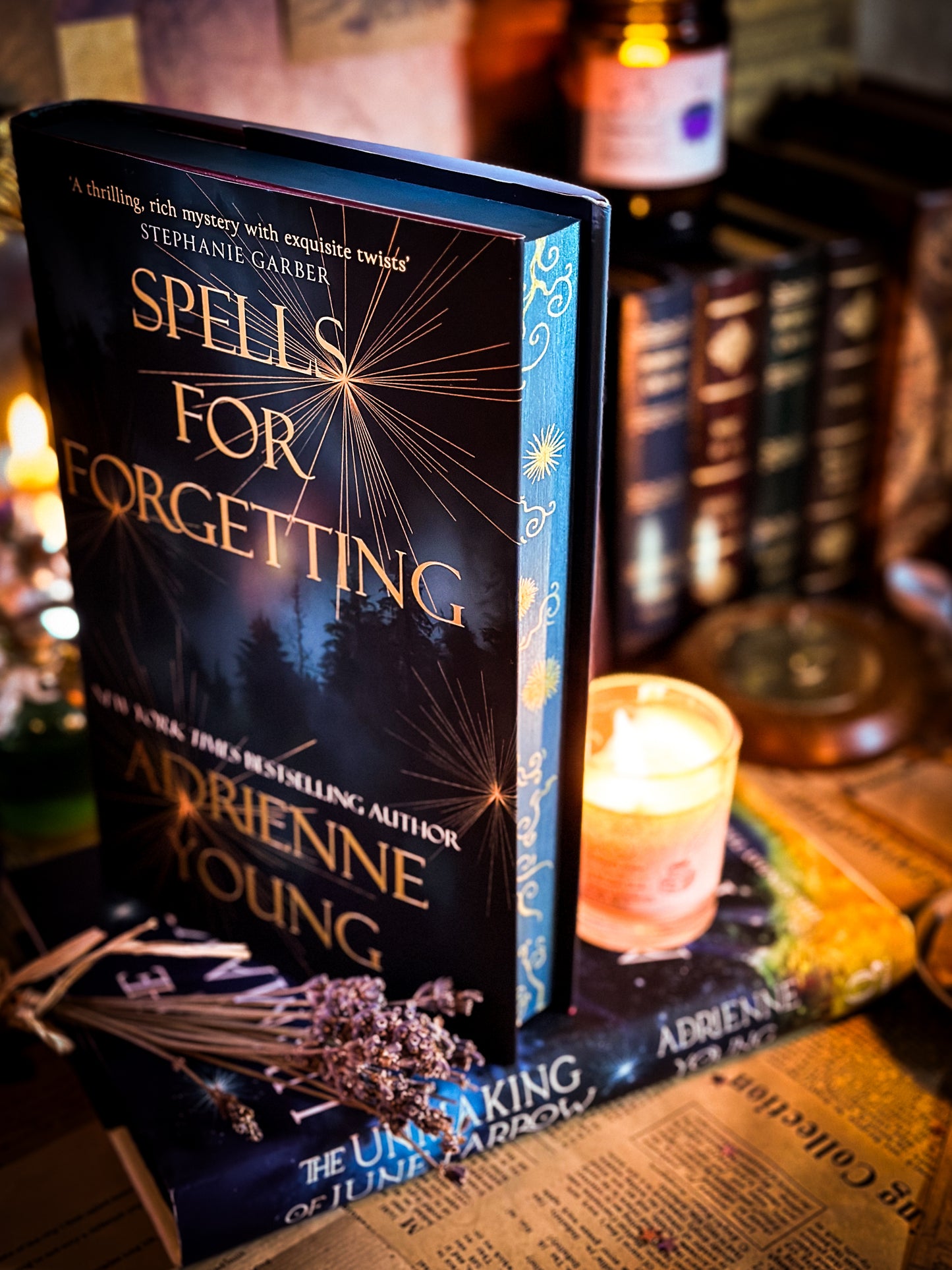 Spells for Forgetting HANDPAINTED BOOK EDGES