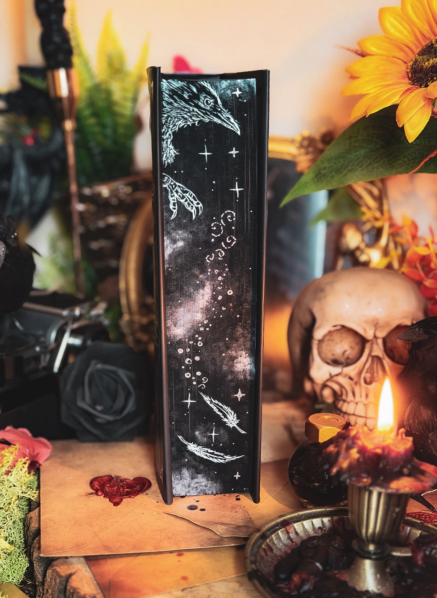 The Raven Scholar Hand-painted Book Edges - Antonia Hodgson Special Edition Book