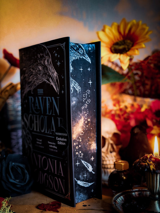 The Raven Scholar Hand-painted Book Edges - Antonia Hodgson Special Edition Book