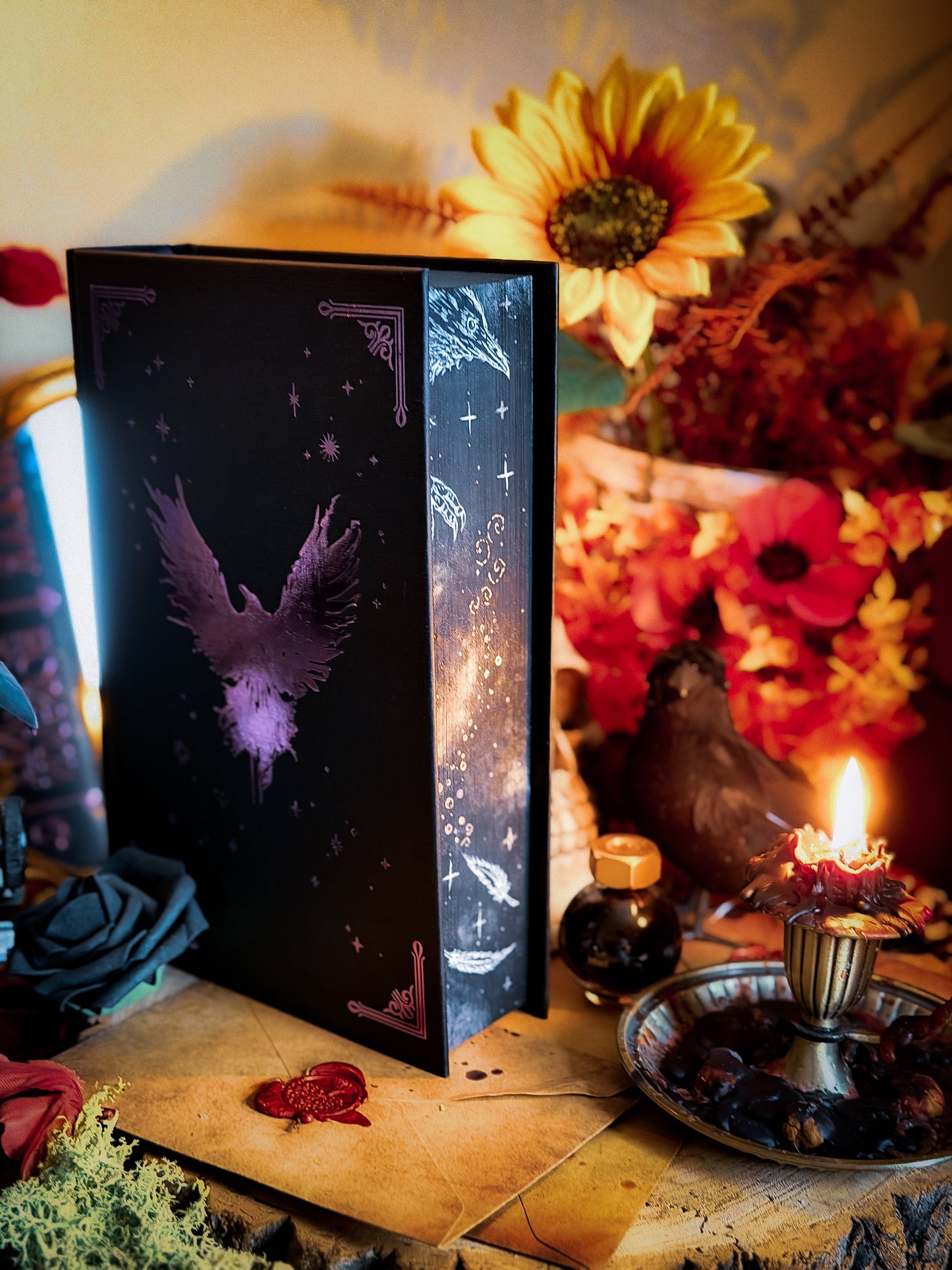 The Raven Scholar Hand-painted Book Edges - Antonia Hodgson Special Edition Book