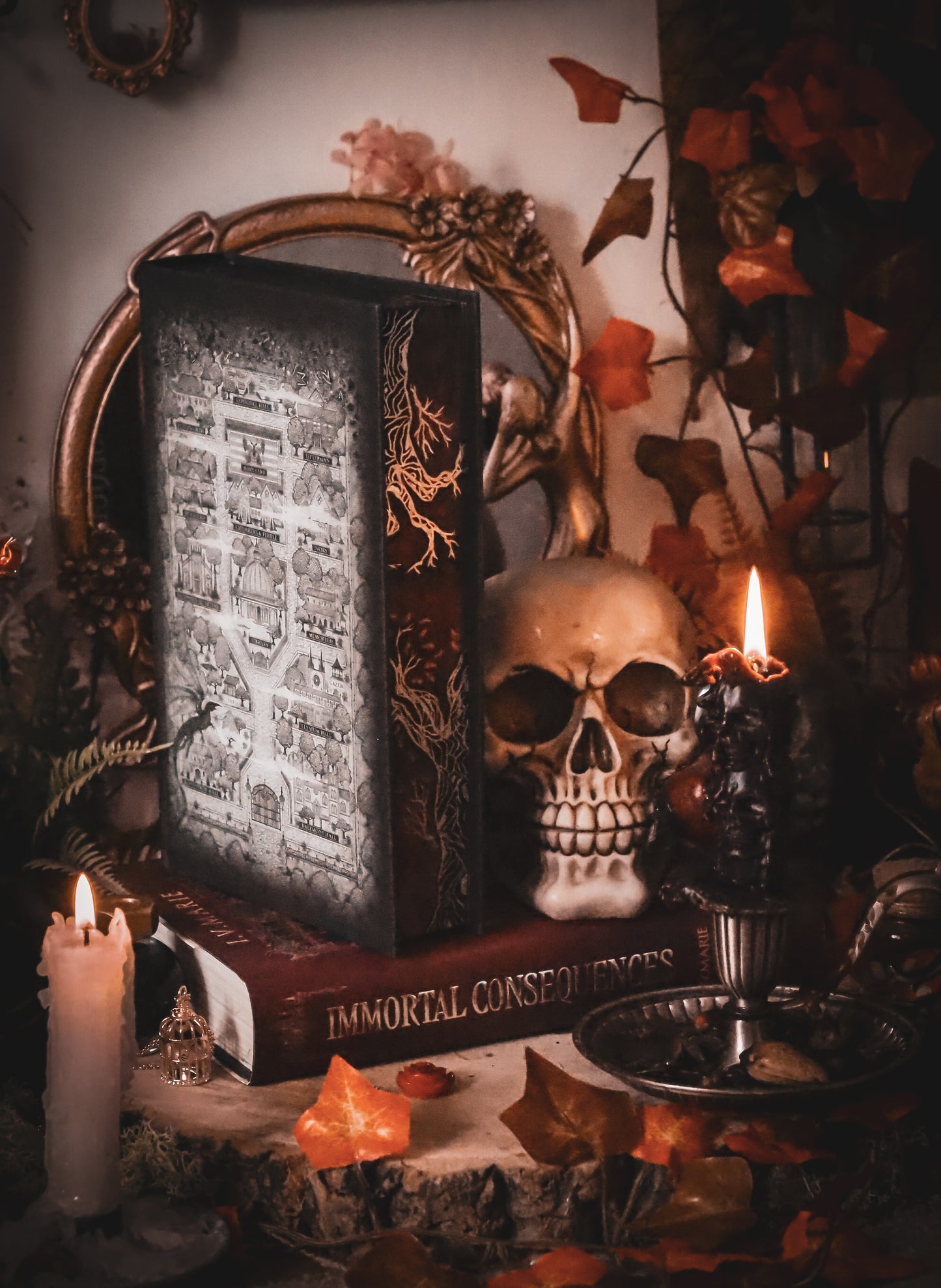 Immortal Consequences HANDPAINTED BOOK EDGES - Special Edition Book