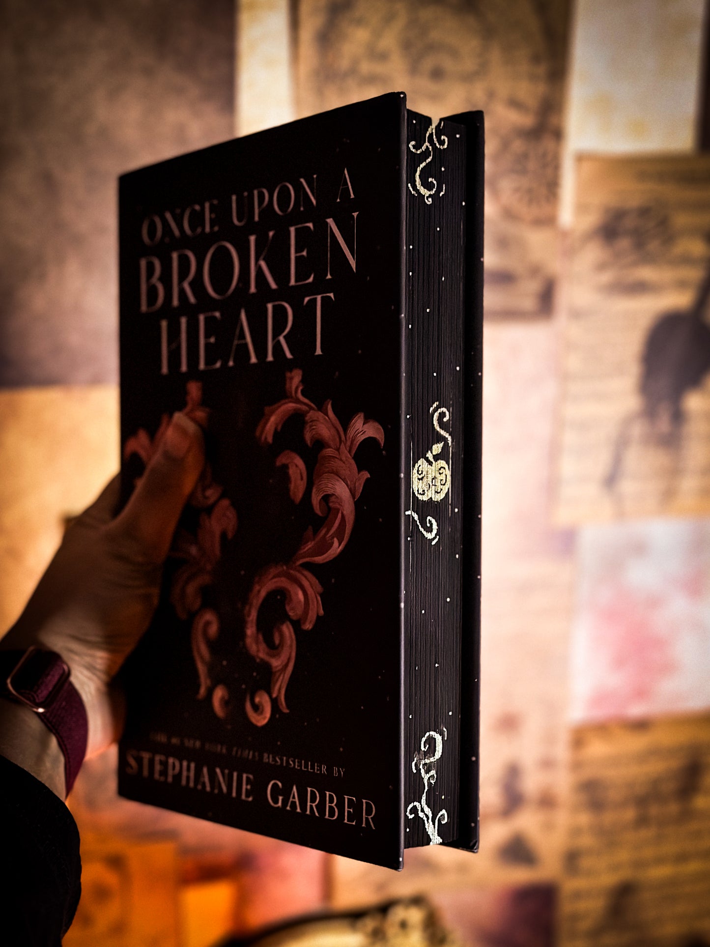 ONCE UPON A BROKEN HEART Trilogy Painted Edges