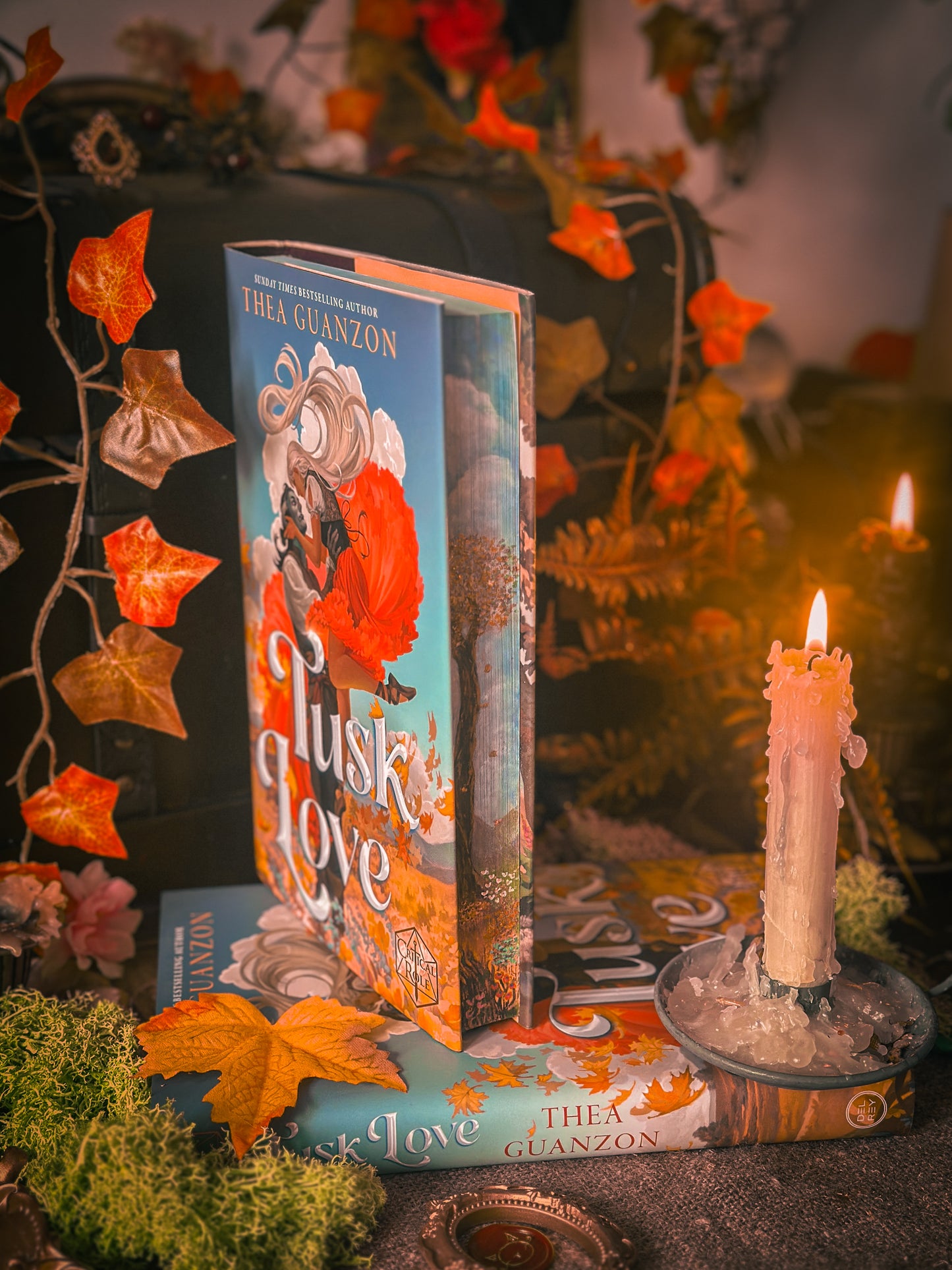 Tusk Love hand-painted book edges - book by Thea Guanzon - SPECIAL EDITION BOOK