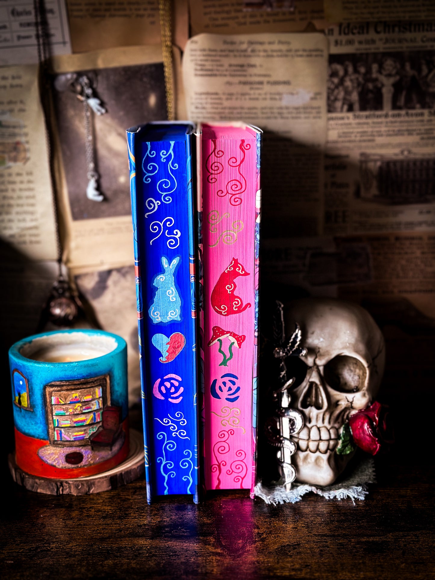 SIGNED: ONCE UPON A BROKEN HEART SERIES (UK COVERS) Hand-Painted Edges